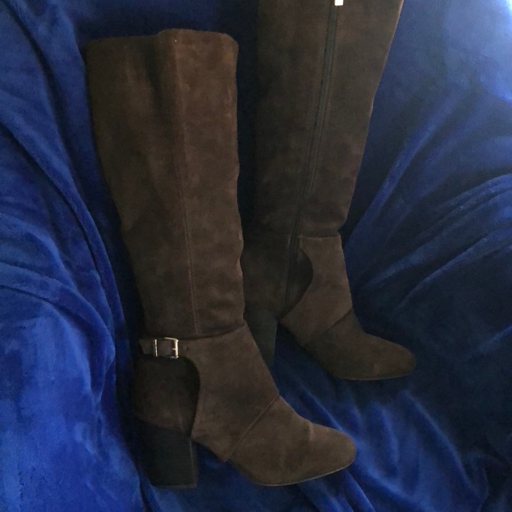 BCBGeneration brown Suede Denver Knee Boot 9